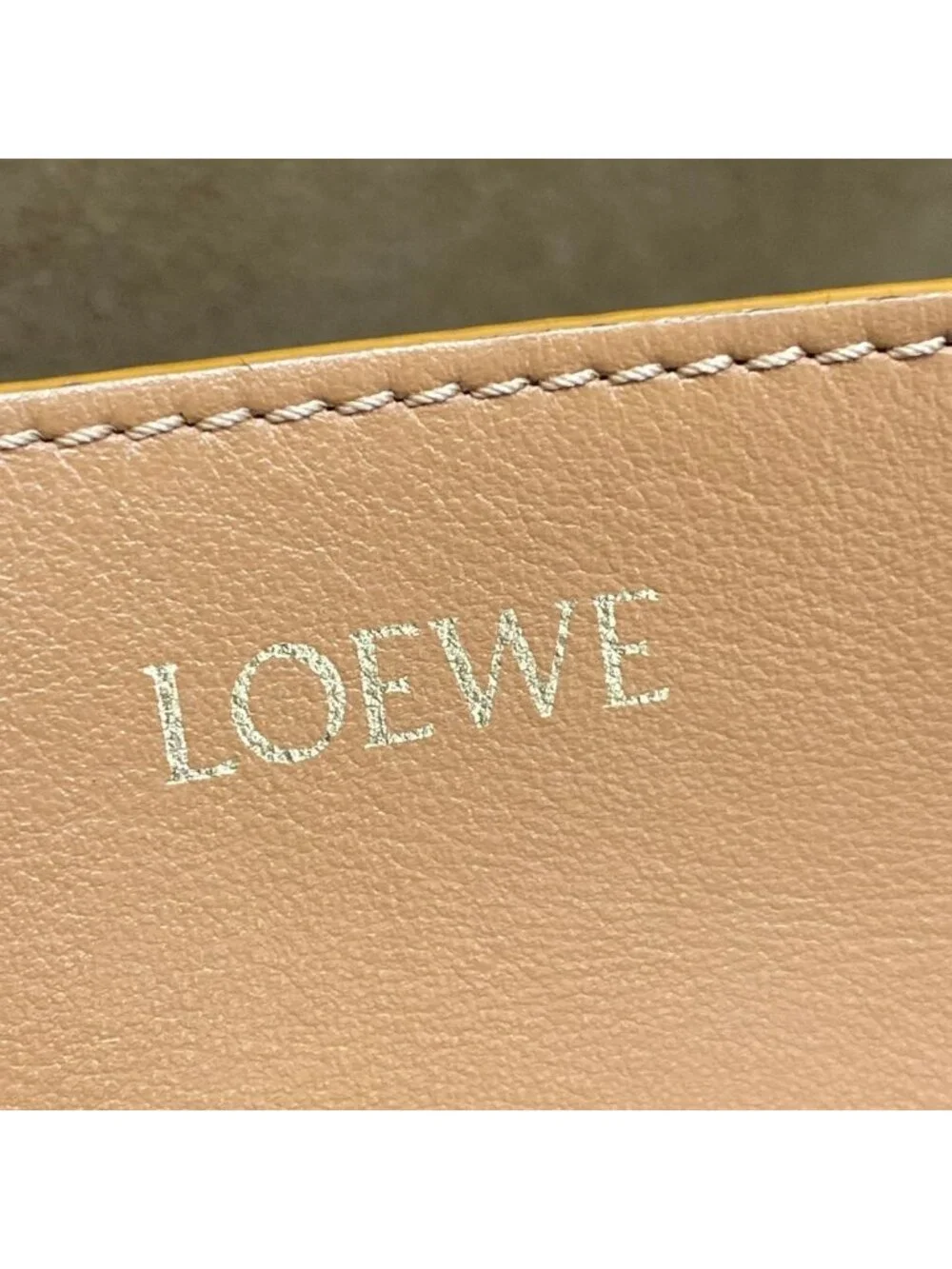 Loewe Tote Puzzle Fold Medium Warm Desert Folding